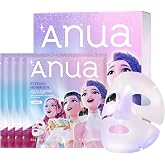 ANUA Vita Collagen Mask, 4ea | Hydrogel Face Mask for Cooling &amp; Skin Firmness, Dullness Care with Vitamin C, Radiant Glass Skin Effect, Kpop Demon Hunters