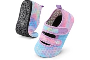 BARERUN Toddler Water Shoes Boys Girls Quick Dry Barefoot Aqua Shoes for Swim Pool Beach Non Slip Breathable Sandals Lightweight Summer House Slippers