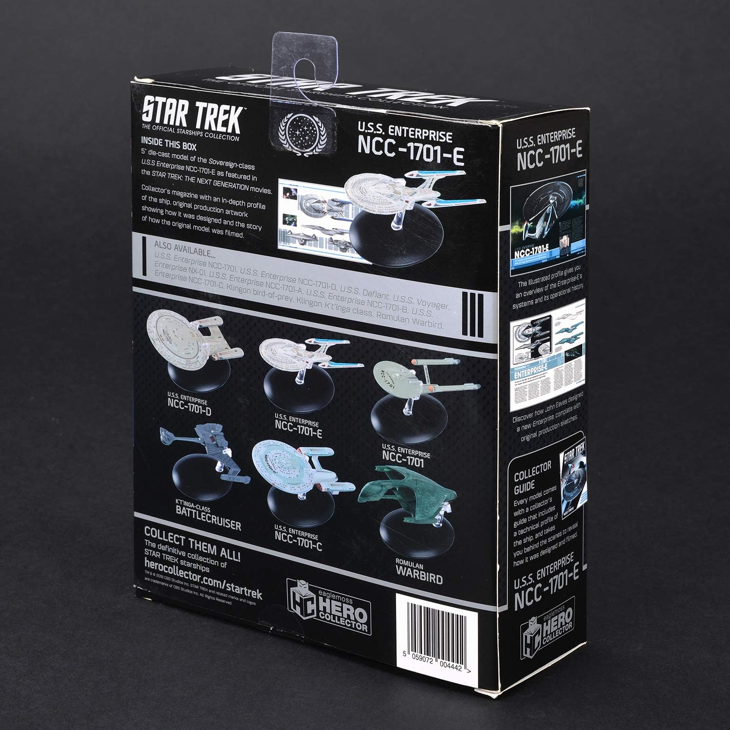 Hero Collector| Star Trek The Official Starships Collection | Eaglemoss Model Ship Box U.S.S. Enterprise NCC-1701-E: Toys & Games