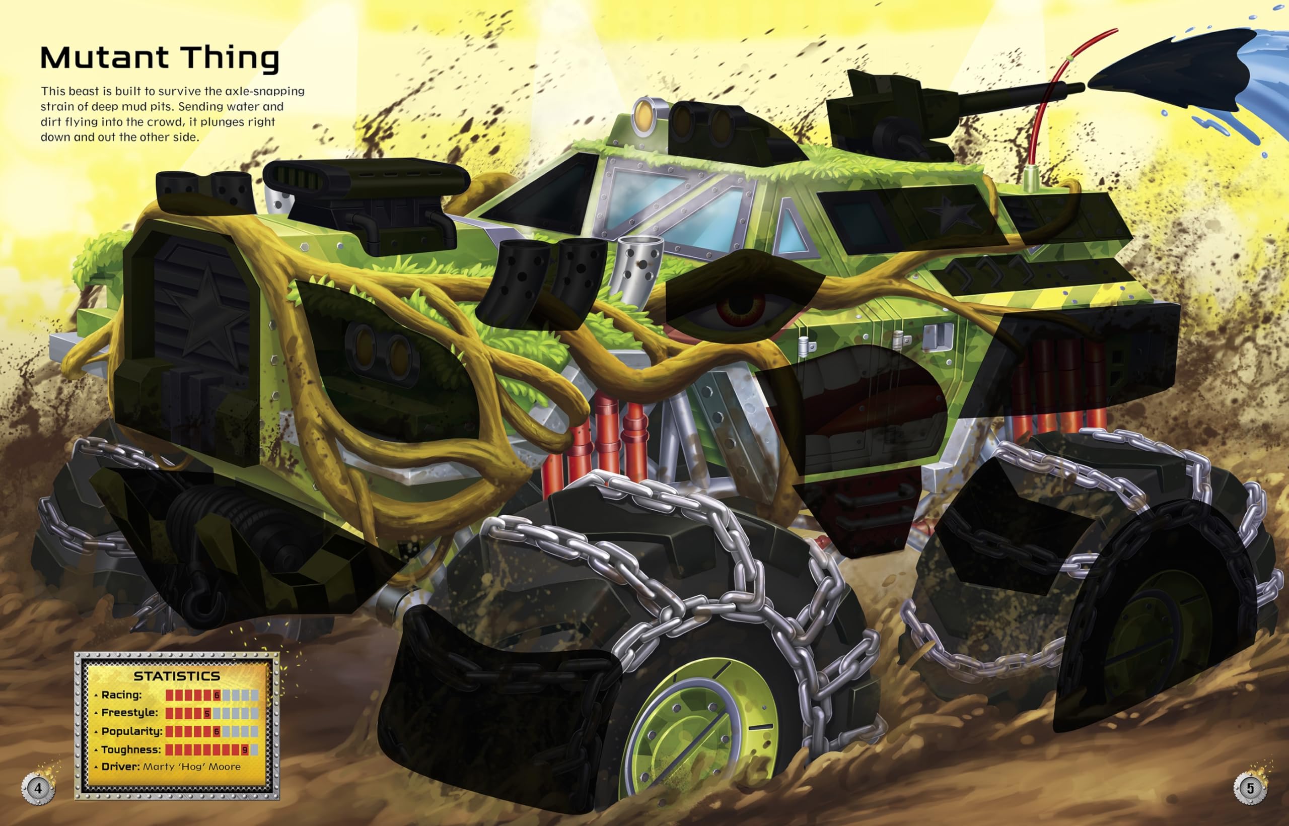 Build Your Own Monster Trucks Sticker Book (Build Your Own Sticker Book)