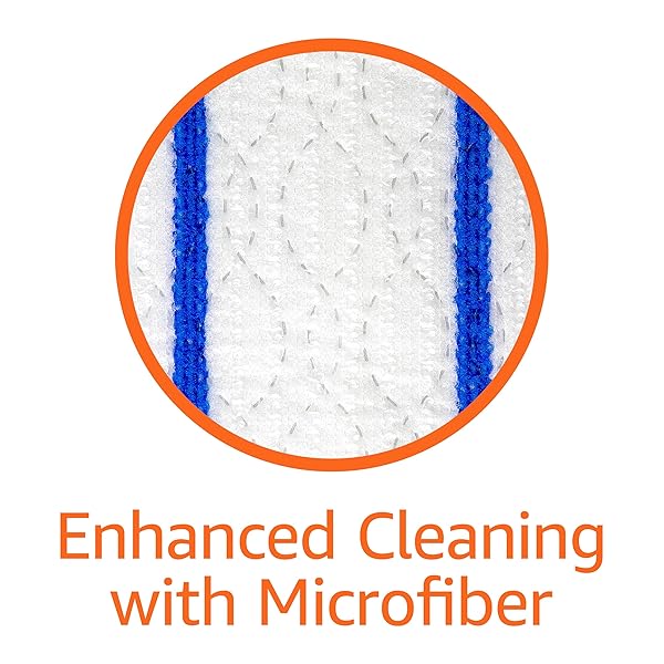 AMAZON BASICS WET MOPPING CLOTH REFILLS, 12 COUNT (FITS SWIFFER SWEEPER MOP HEADS)
