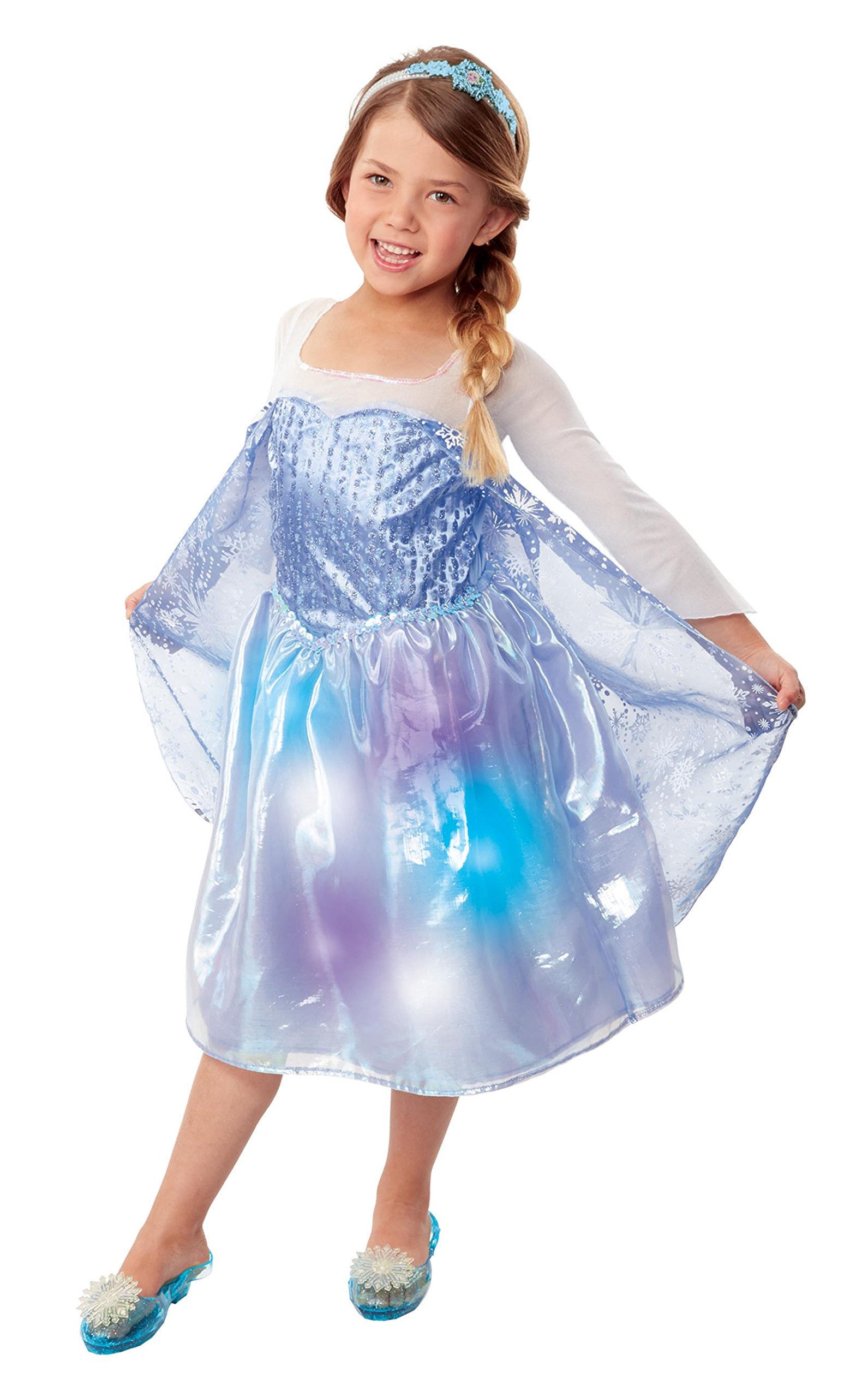 frozen light up dress