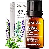 Gya Labs Perfect Harmony Essential Oils Blends - 0.34 Fl Oz - for Diffuser, Home, Humidifier, Aromatherapy and DIY Candle Making Scents