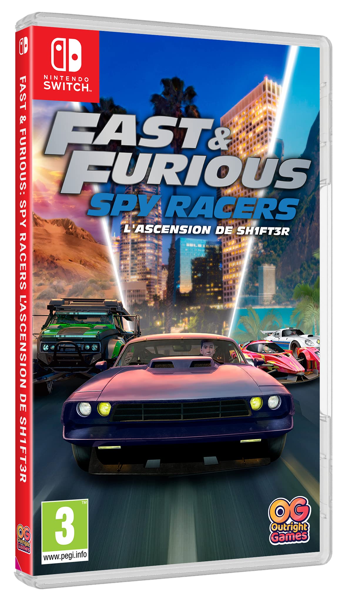 Fast & Furious: Spy Racers The Rise of Sh1ft3r (Nintendo Switch)