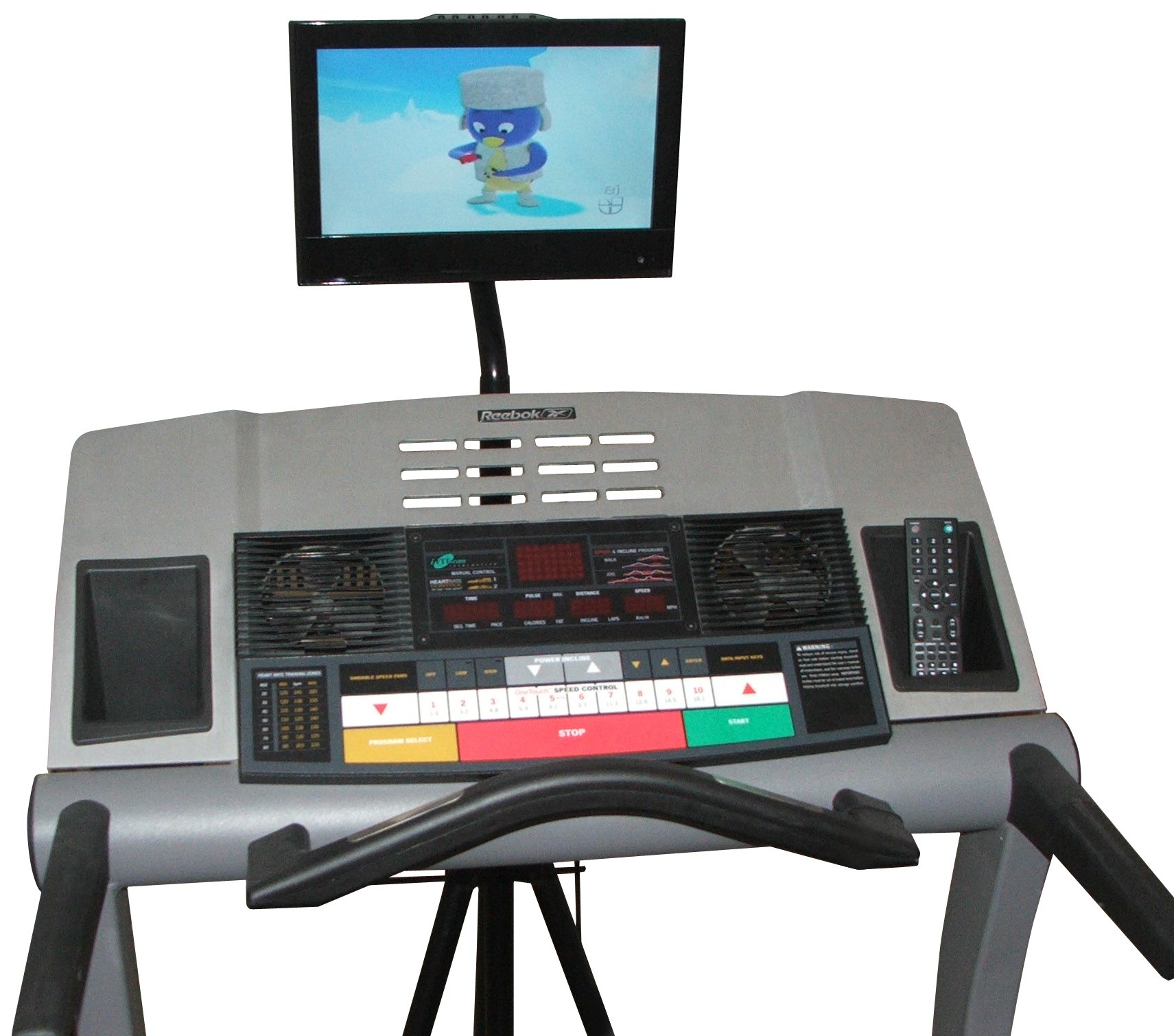 Treadmill Tv Stand w/ LCD Tv Buy Online in United Arab Emirates at