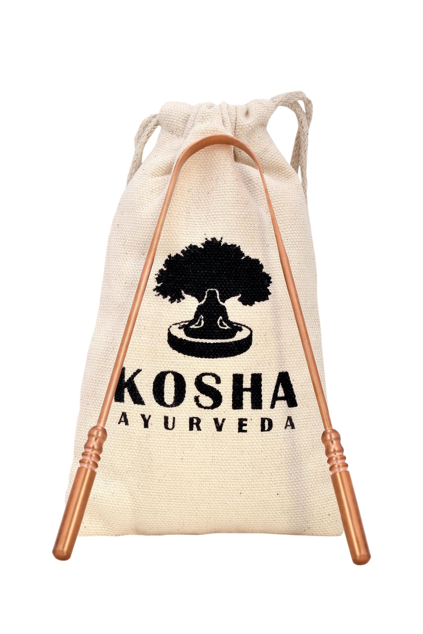 Kosha Ayurveda Copper Tongue Scraper Cleaner Perfect Surgical Tongue