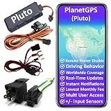 PlanetGPS (Pluto) - Wired GPS Tracker for Vehicles + Kill Switch (Remote Starter Disable) + PTO Monitoring for Tow Trucks - Subscription Required (Starting $5.00 / Month) Relay Included