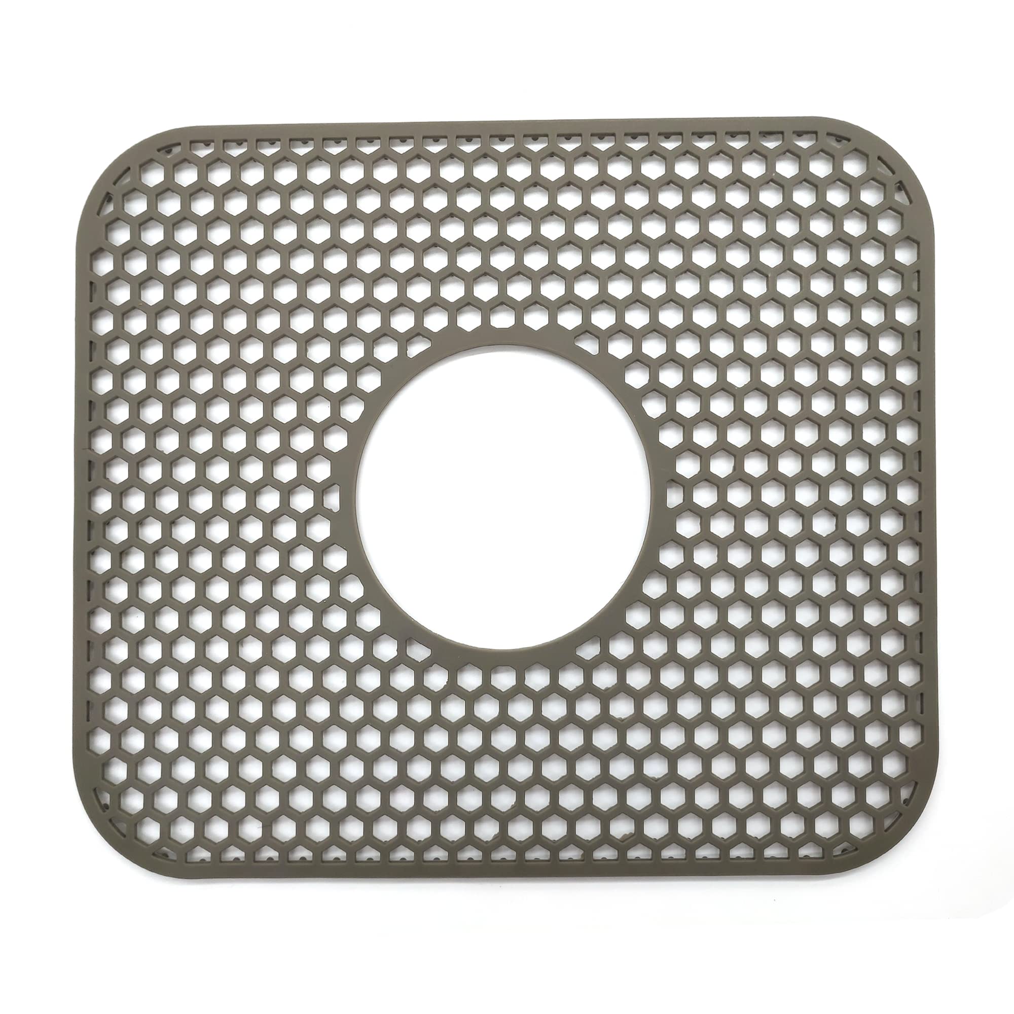 Silicone Sink Mat, Sink Insert, Slip Proof Heat Proof Sink Mat, Dish Drying Mat for Dishes, Kitchen Sink Mat, Heat Resistant, 34 x 29 cm, for Kitchen