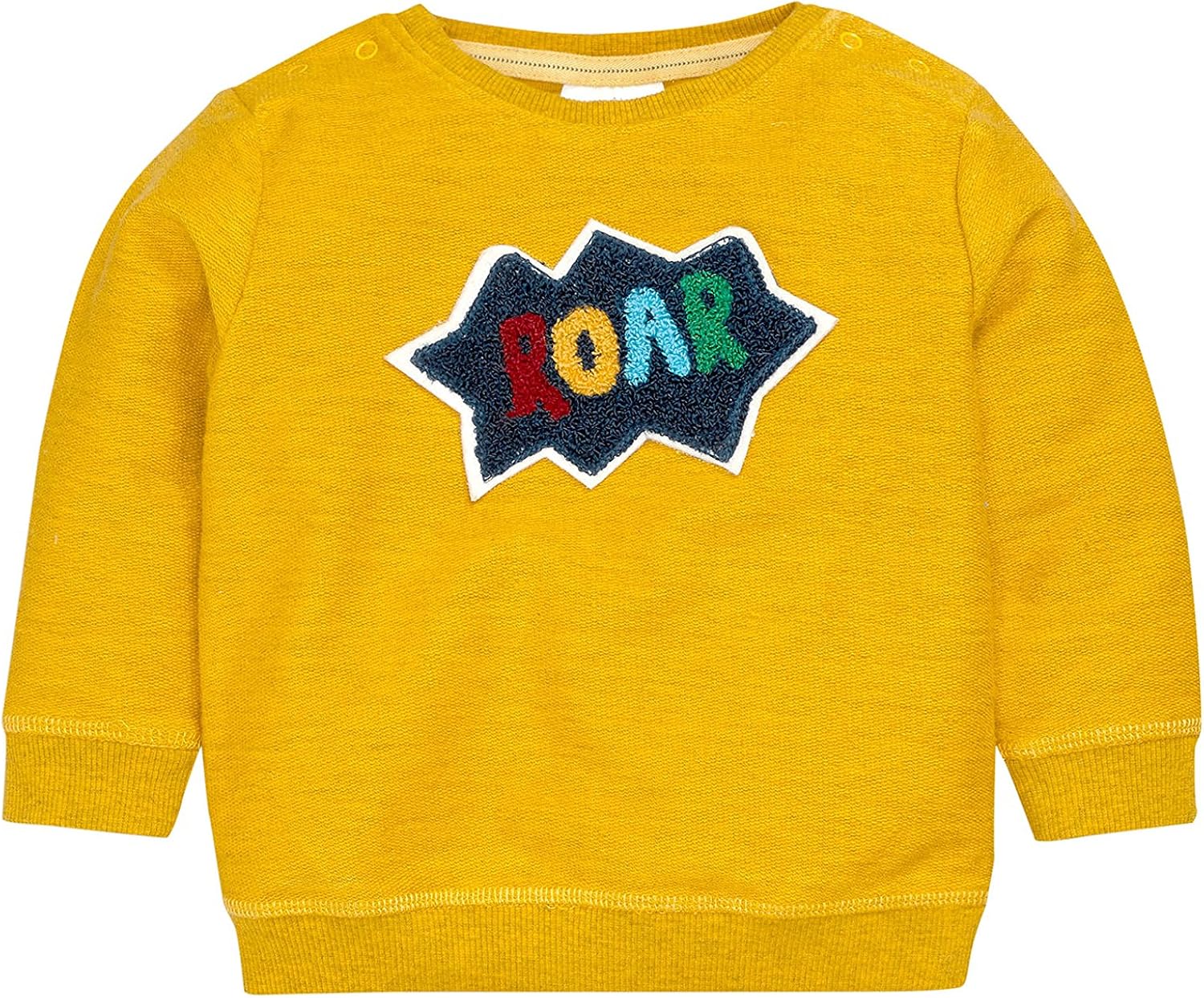 yellow slogan jumper