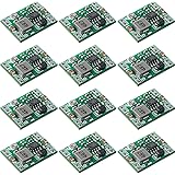 eBoot Mini MP1584EN DC-DC Buck Converter Adjustable Power Supply Module 24V to 12V 9V 5V 3V (12 Pack)