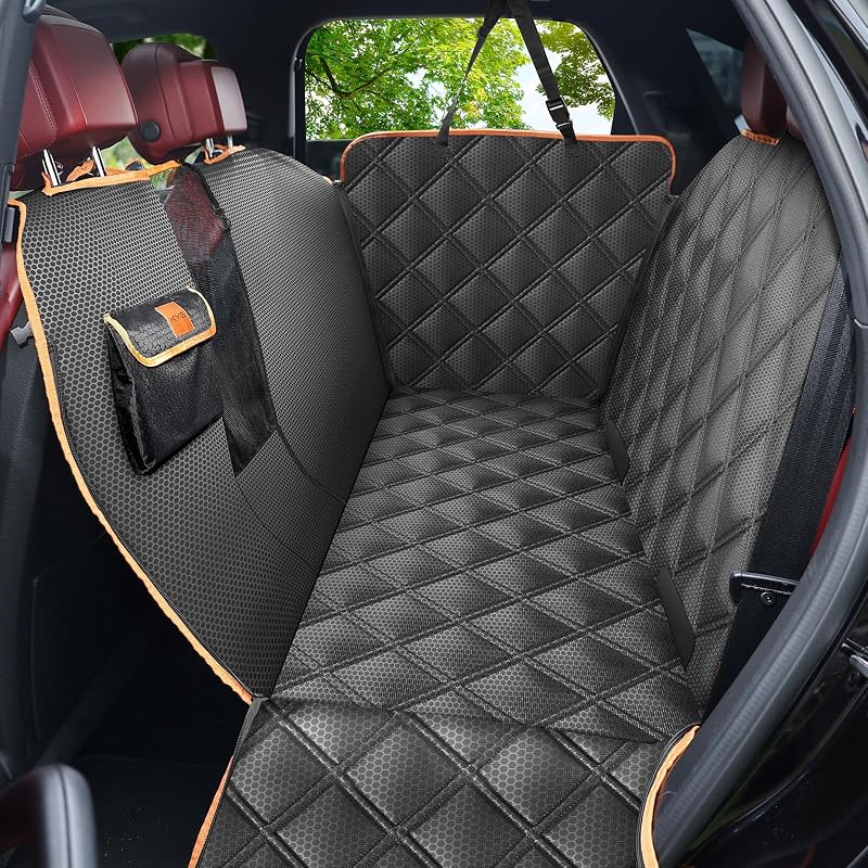 KYG Dog Car Seat Cover Back Seat 135x175cm Waterproof Scratch-Resistant