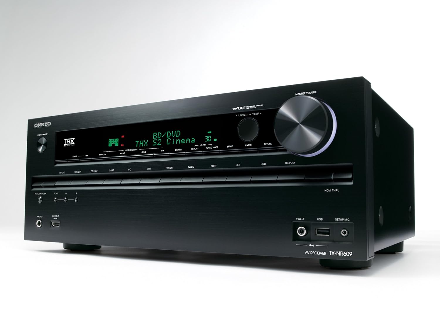 Amazon.com: Onkyo TX - NR609 7.2 Channel Network THX Certified A/V Receiver  (Discontinued by Manufacturer): Home Audio & Theater