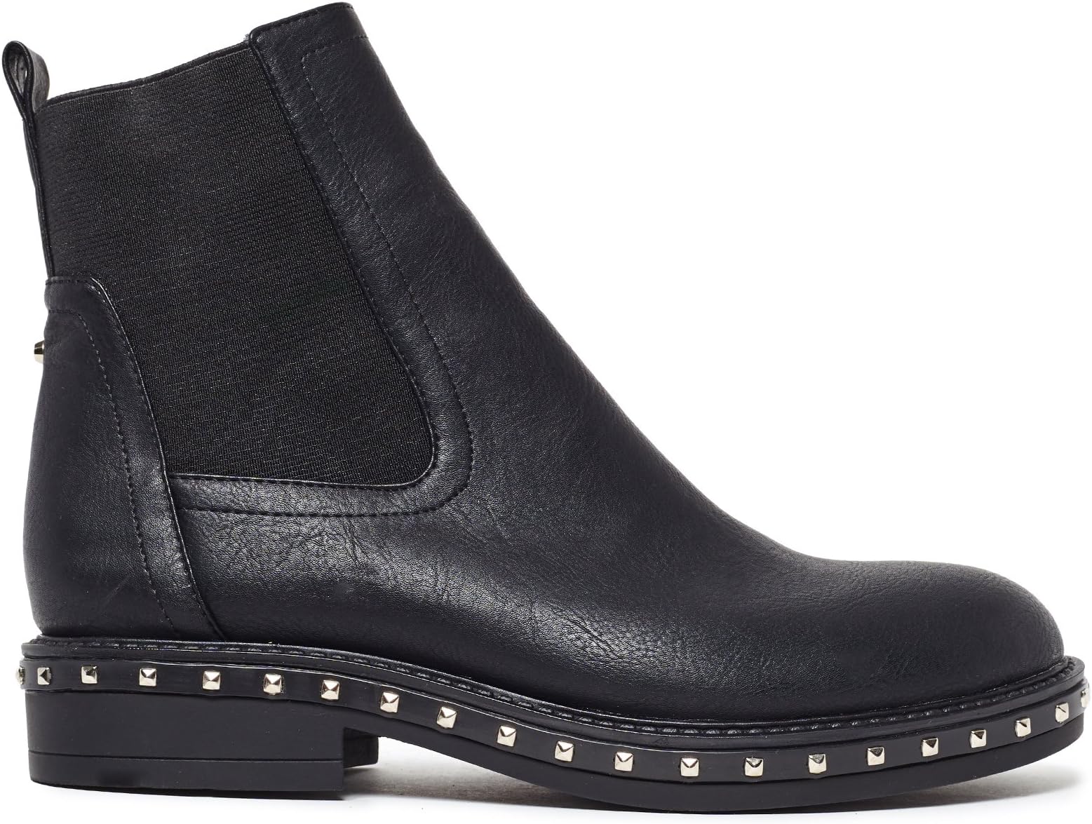 Migato Black Chelsea Boot with Studs