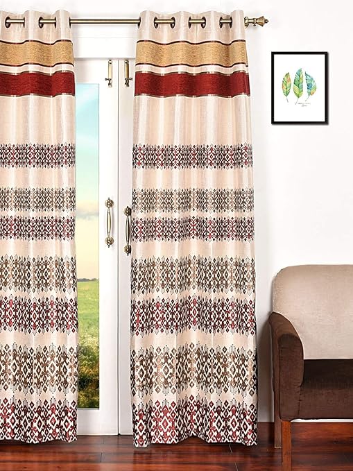 Buy Ariana Clone Single Pc Door 7 Feet 2 Inch Plastic Eyelet