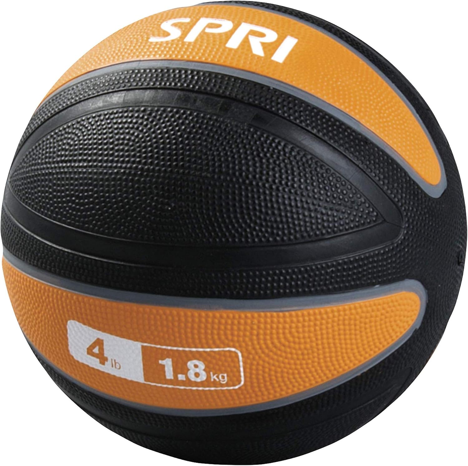 SPRI Xerball Medicine Ball Thick Walled Durable Construction with Textured Surface, Purple, 10-Pound : Weight Bars : Sports & Outdoors