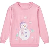 TUONROAD Girls Toddler Sweater Long Sleeve Crewneck Pullover Knit Winter Fall Clothes