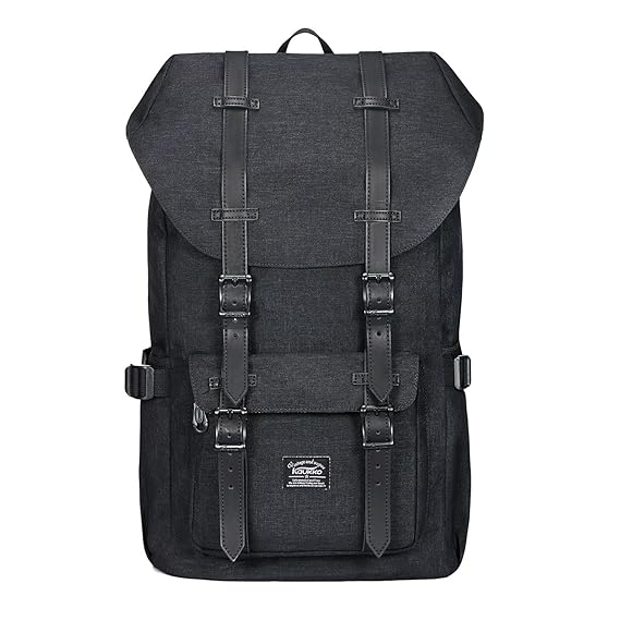 KAUKKO Rucksack Damen Herren 17 Zoll für 15' Notebook Lässiger Daypacks Backpacks