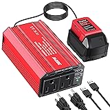Power Inverter Compatible with Milwaukee 18V