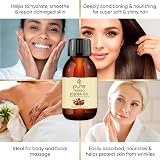 Pure World Jojoba Oil 100% Pure Cold Pressed 100ml Natural UV Bottle view 6