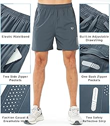 NORTHYARD Men's Athletic Running Shorts Quick Dry