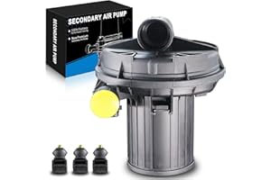 SZKAIDAG Secondary Air Injection Pump Fits For:-Chevy Trailblazer For:-GMC Envoy For:-Buick Rainier Lucerne For:-Cadillac DTS For:-Oldsmobile Bravada 2004 2005 2006 2007 2008 2009 OE# 12574379, 215454