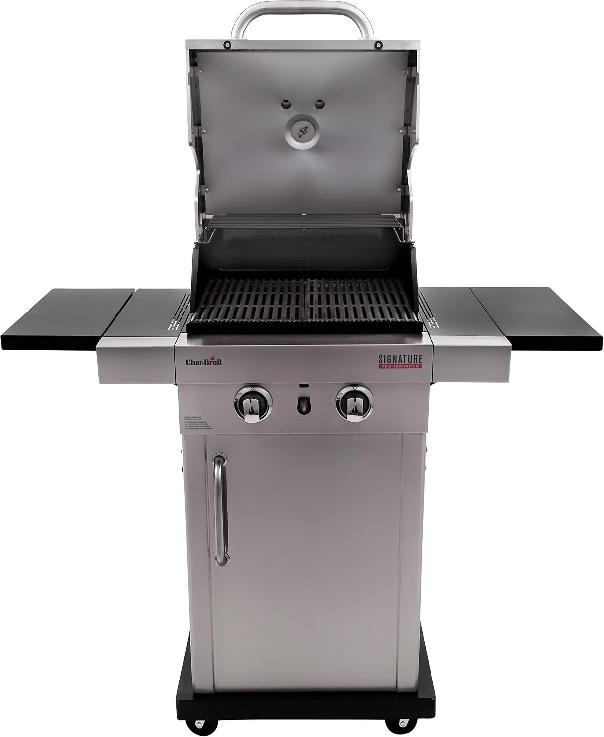 review Char-Broil Signature TRU-Infrared 325 2-Burner Cabinet Liquid Propane Gas Grill