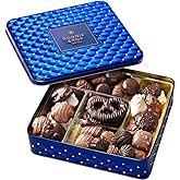 Chocolate Gift Basket, New Years Candy Holiday Food Gift Boxes for Men, Women, Families, Corporate–Bonnie and Pop