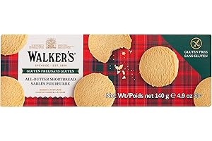 Walker's Gluten Free Shortbread Rounds, 140g