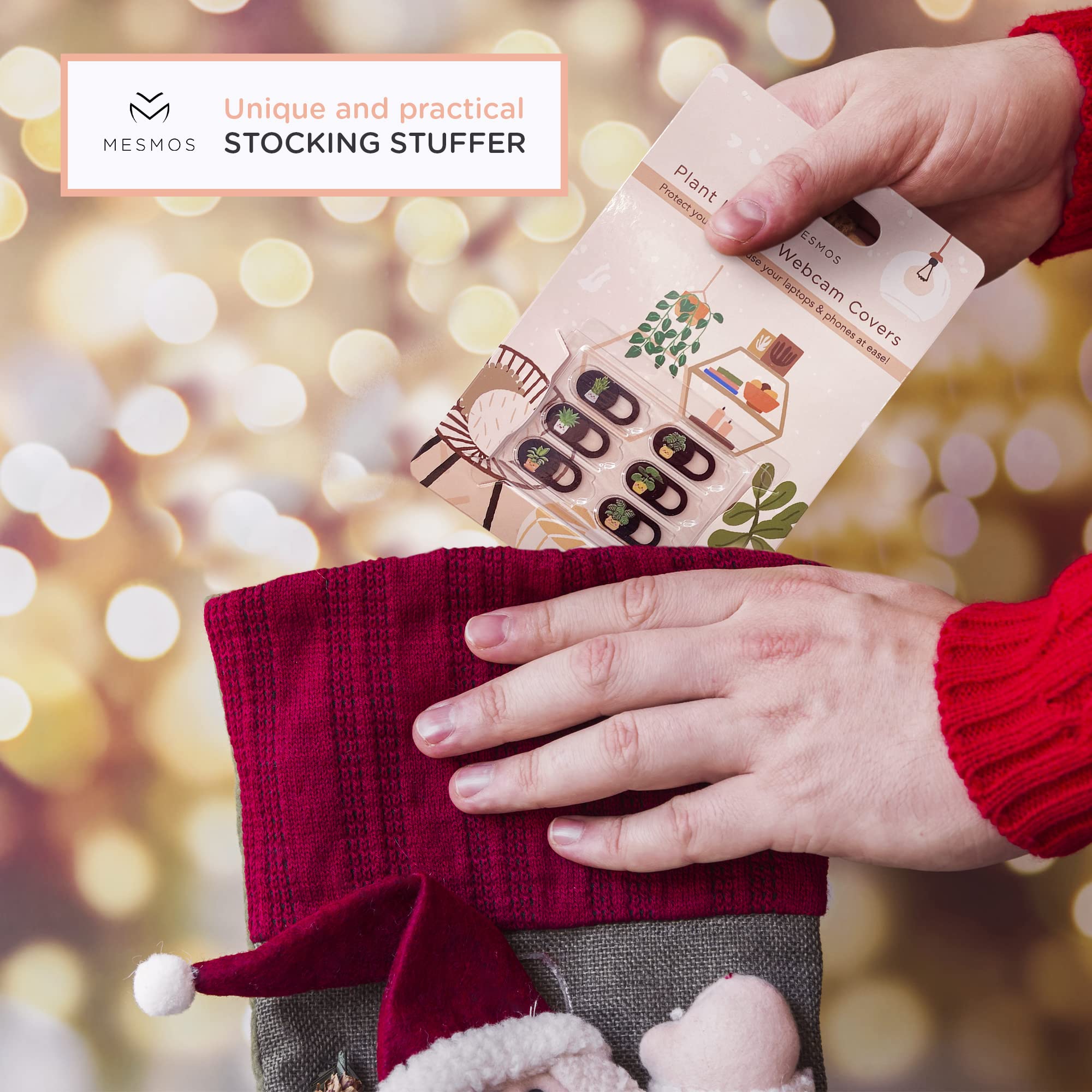 MESMOS 6pk Laptop Camera Cover Slide Cute, Laptop Accessories, Phone & Computer Camera Webcam Cover Slide, Web Cam Privacy Blocker (Small)