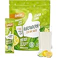 FlavCity Lemon Lime Electrolytes Powder Packets - 28 Hydration Packets - No Added Sugar - Hydration Powder with Real Fruit & Unrefined Sea Salt - Keto & Gluten-Free (28 Stick Packs)