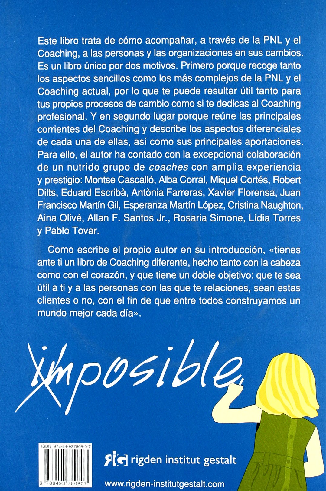 Pnl Y Coaching Pnl And Coaching Spanish Edition Pibernat Vicens Olive 9788493780807 Amazon Com Books