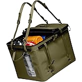 RUX 70L Collapsible Gear Box (Green) - Modular Adventure Storage Solution For Camping Storage, Overlanding, Off-road And Van Life - Weatherproof, Durable and Multifunctional