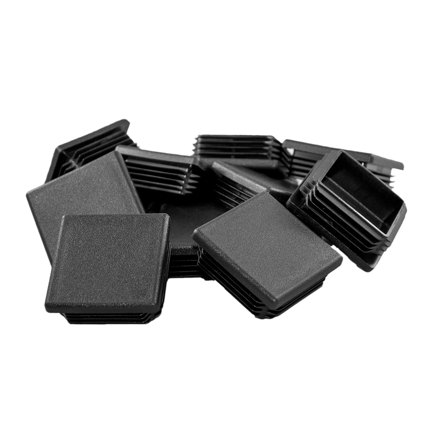 10 Heavy Duty Tubing Post End Cap Prescott Plastics 2 1/2 Inch Square