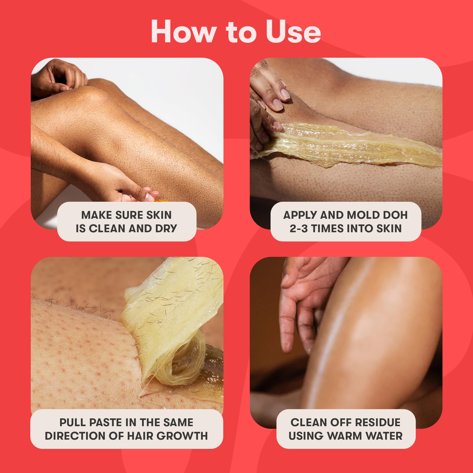 Sugar Waxing Kit for Women As Seen On Shark Tank (Vintage Kit Medium) - Face, Arms, & Legs - Sugar Wax Hair Removal - Sugaring Tiktok Products - Bikini Wax Kit for Women - Sugaring Kit