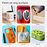 ARTISTRO 5 Oil-Based Permanent Paint Markers Assorted Set Black view 5