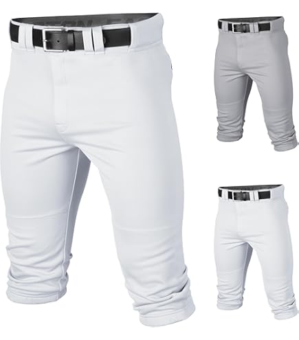 Pantalon De Baseball Rawlings Homme – Blanc Avec Passepoil Marine, Taille M, Neuf