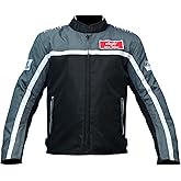 Alayki Armoro Motorbike Jacket, Ages 0-16, Adjustable Fit, Soft Collar, YKK Zippers, Handmade, Removable CE Protection