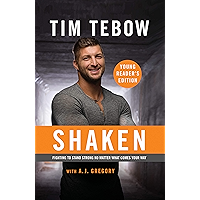 Shaken: Young Reader's Edition: Fighting to Stand Strong No Matter What Comes Your Way book cover Shaken: Young Reader's Edition: Fighting to Stand Strong No Matter What Comes Your Way book cover