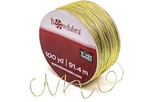 MOREX RIBBON Morex x Bowdabra Bow Wire Value Pack, 100 Yards, Gold