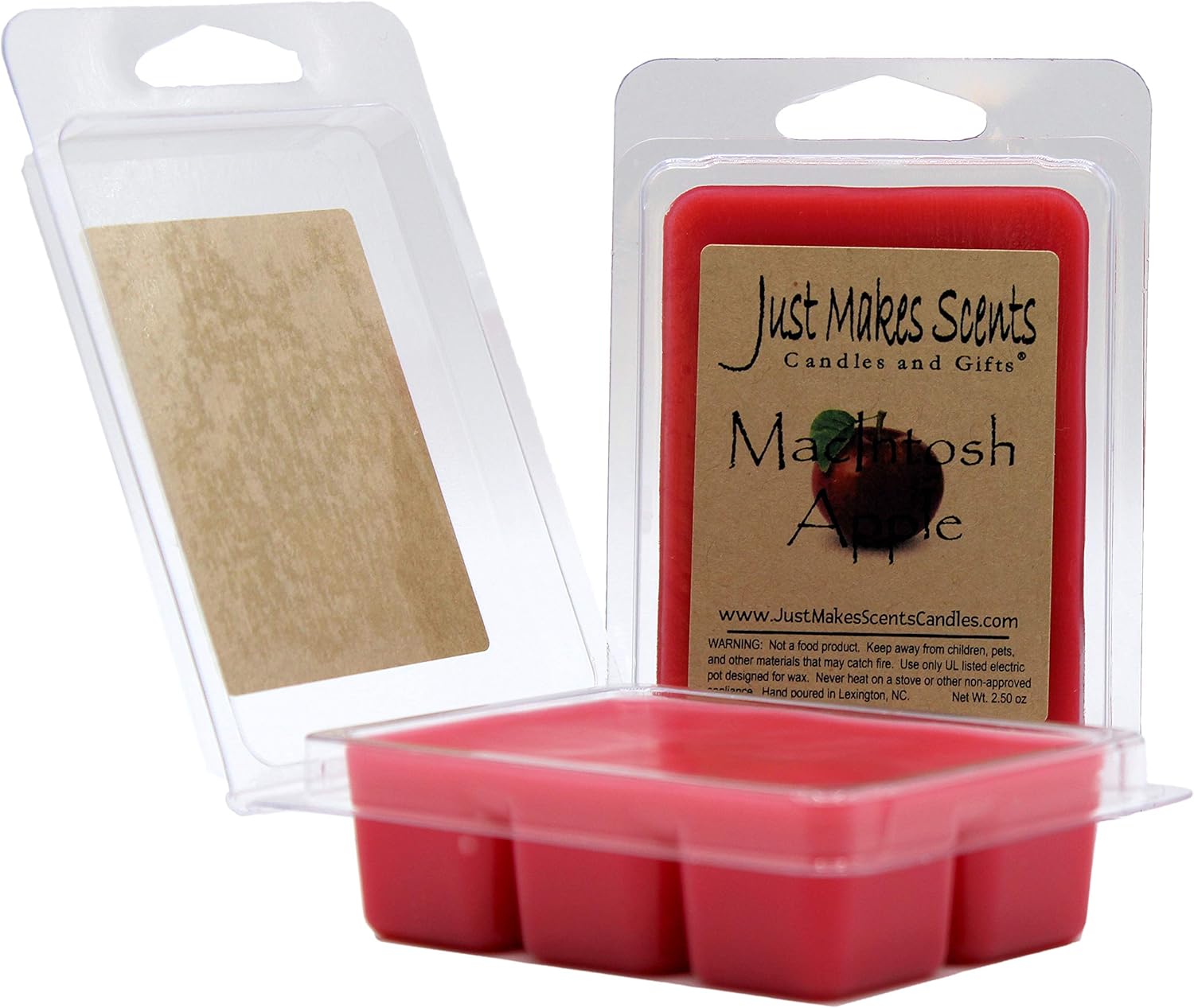 Just Makes Scents 2 Pack - Macintosh Apple Scented Wax Melts
