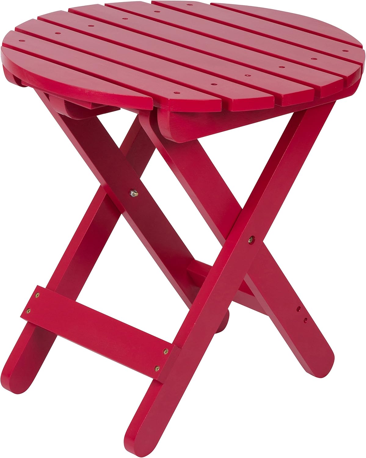 Best outdoor side table red