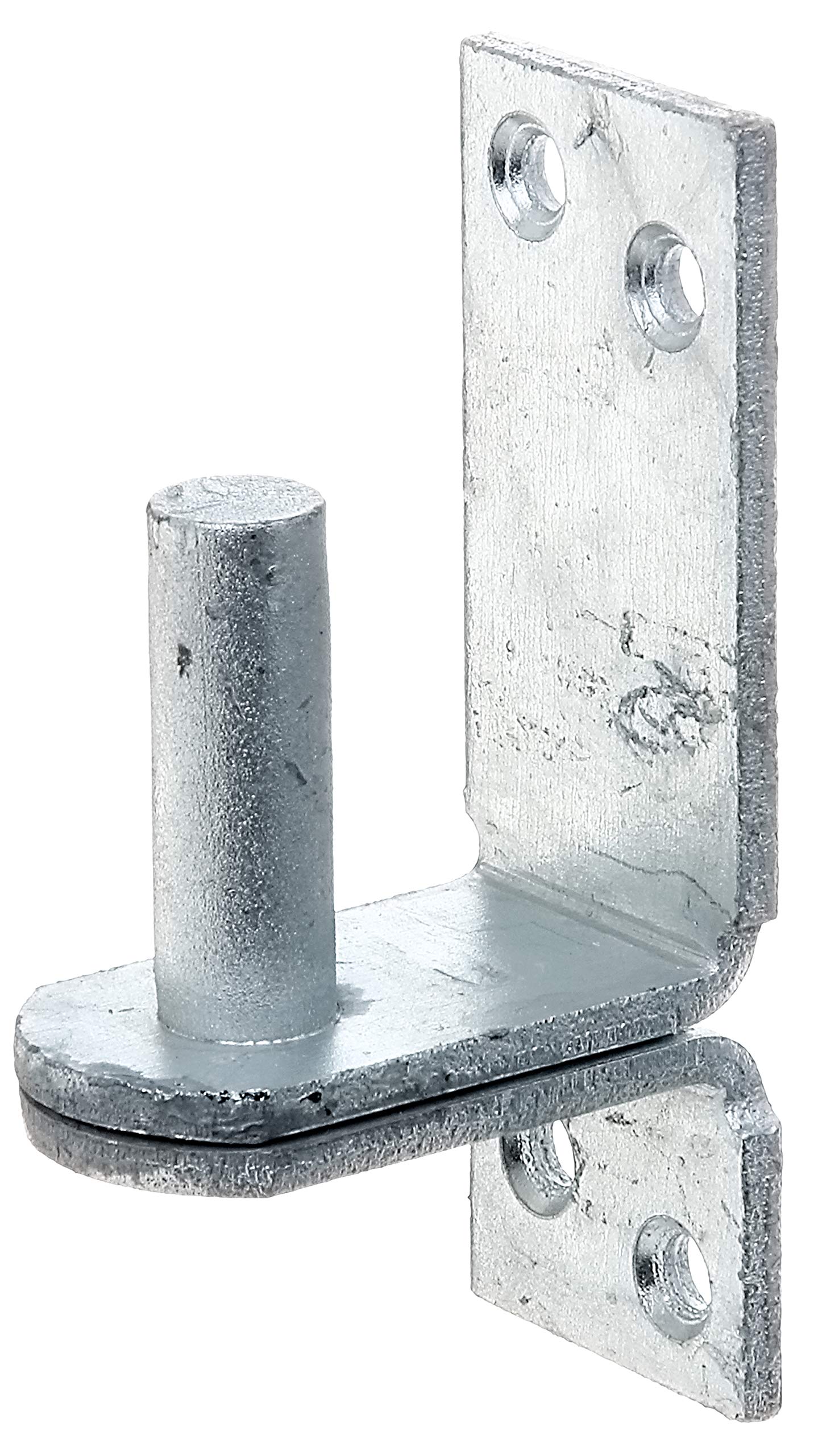 Alberts 311407 Bracket on Plate | in The Designs with DI or DII Hooks | Hot-Dip Galvanised | Backset Diameter 13 mm | Plate 100 x 35 mm