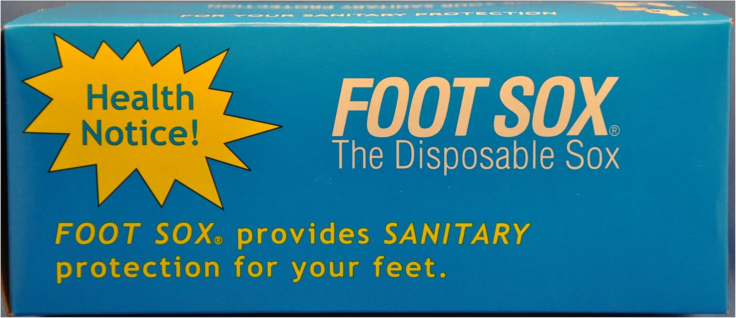 Foot Sox Original Sanitary Disposable Try on Socks (Knee High Version)