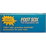 Foot Sox Original Sanitary Disposable Try on Socks (Knee High Version)