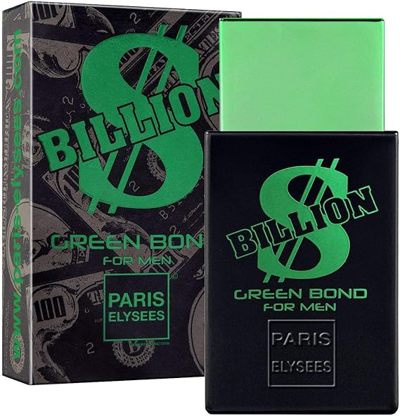 BILLION DOLLAR GREEN BOND Perfume para hombre Paris Elysees vaporizador 100 ml