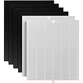 Bagean AP-1512HH Filter Compatible with Coway Airmega AP-1512HH & 200M Air Purifier - Fit Coway Filter Replacement - H13 True HEPA Filters Removes 99.97% particles Freshens the Air (2 HEPA + 4 Carbon)