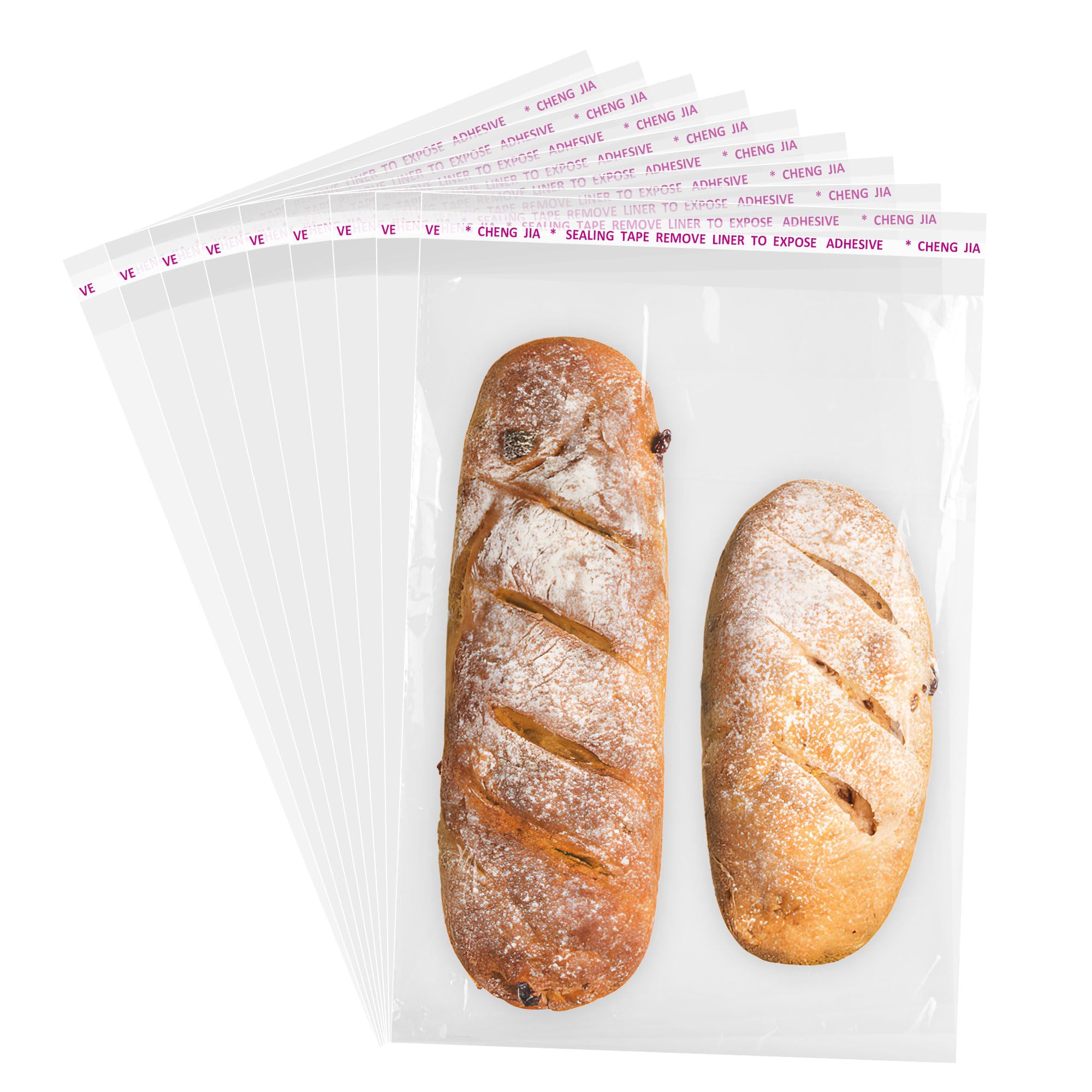 Photo 1 of JOYIT 8x12 Inches Self Sealing Cellophane Bags - 200 Pcs Resealable Gift Bags, Ideal for Parties