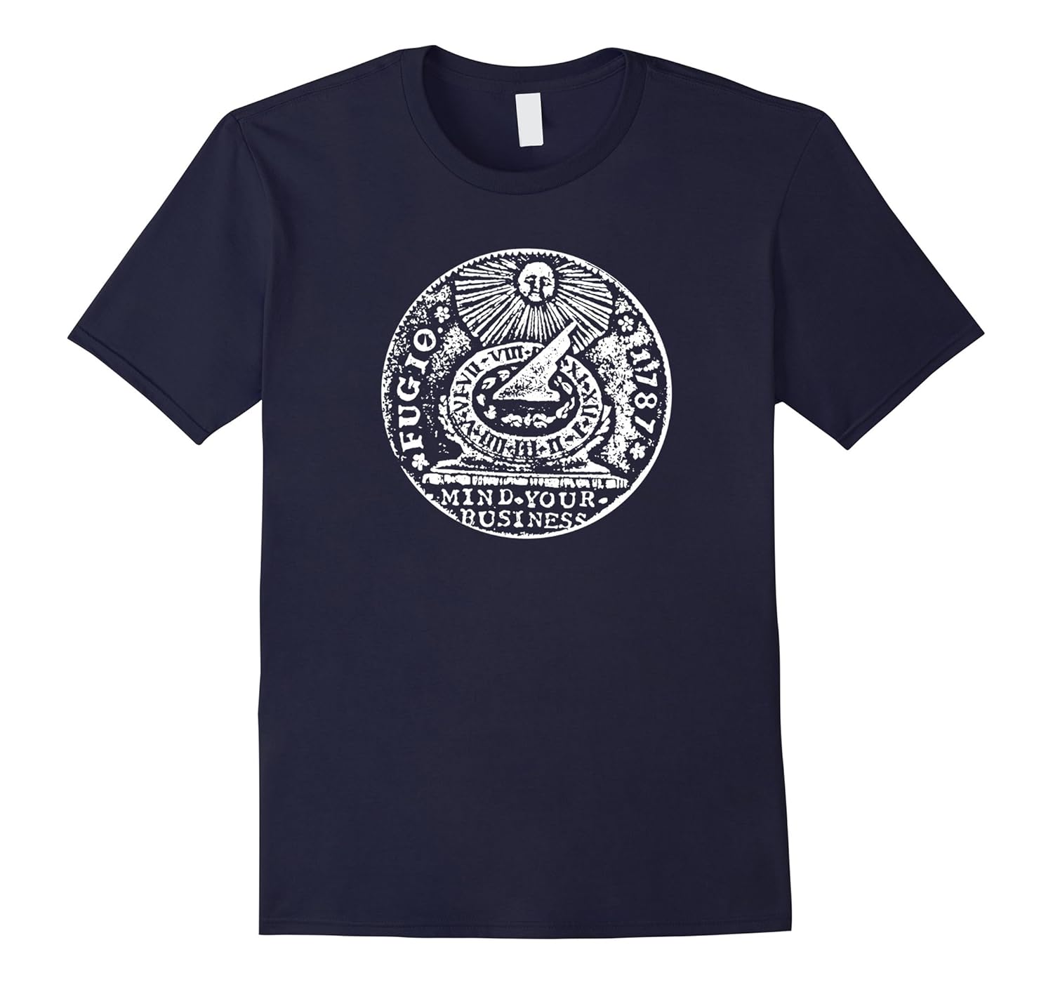 Fugio 1787 Cent Mind Your Business Coin Shirt-ANZ