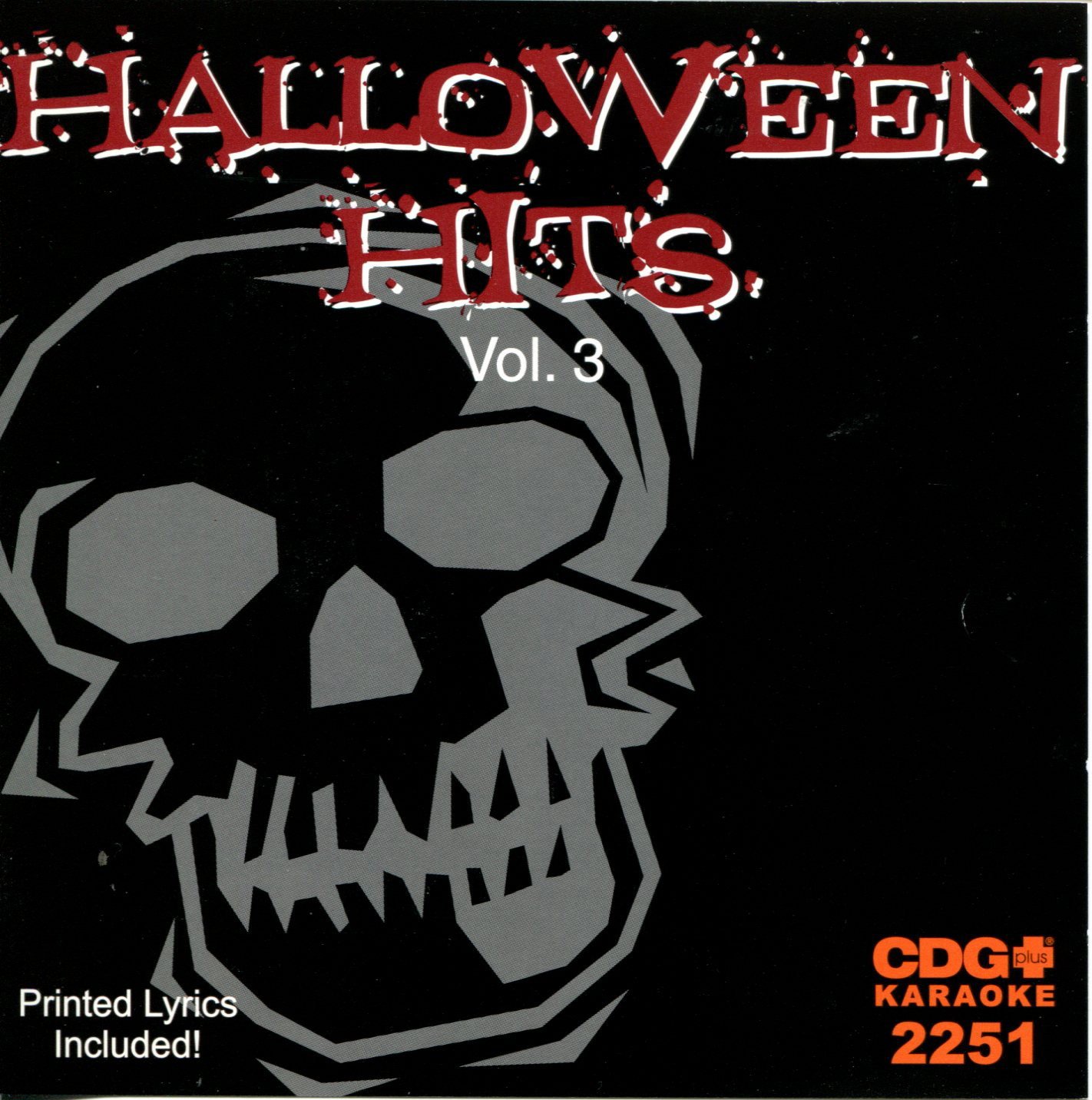 Karaoke Karaoke CDG Halloween Hits Vol. 3 Music