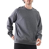 MagnaMan Crewneck Sweatshirt For Men - Long Sleeve Cotton Blend Oversized Crewneck Sweatshirt